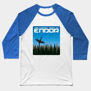 Endor by Night Baseball T-Shirt